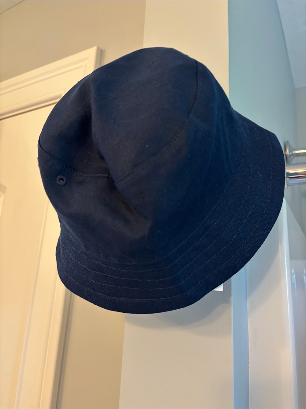 Janie and Jack Navy Blue Bucket Hat